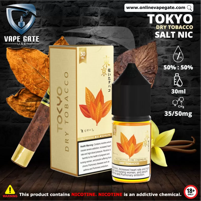 Tokyo Dry Tobacco Saltnic 30ml
