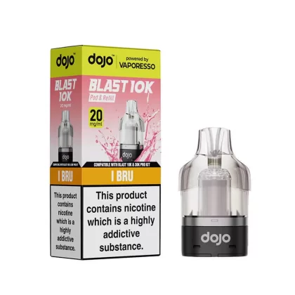 Vaporesso DOJO Blast Pod & Refill For 10K or 30K Device – I Bru - 20mg