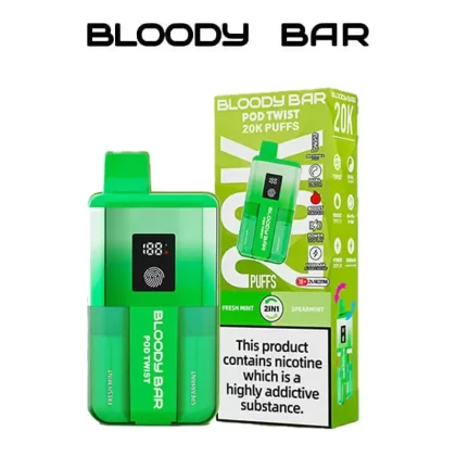 Bloody Bar Pod Twist 20K Vape Kit - Vapestreams Co