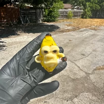 Catalyst Glass – Banana Smokin’ Chimp Pendy - Ejuicewarehouse
