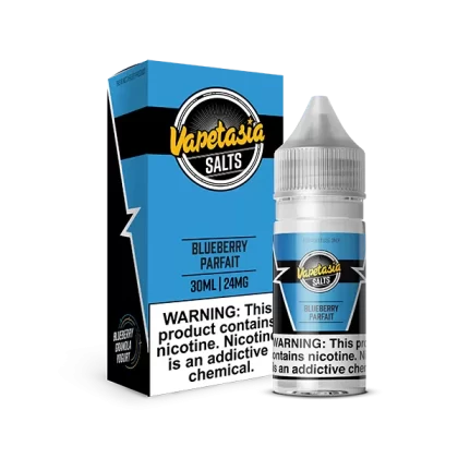 Vapetasia Salt Blueberry Parfait eJuice - Vape Product; Vape Product, Vape Product
