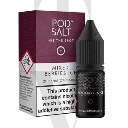 POD SALT MIXED BERRIES ICE NIC SALT E-LIQUID