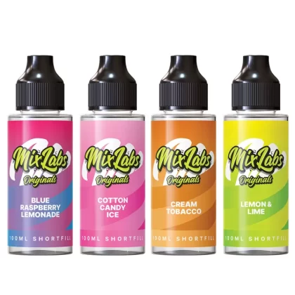 Mix Labs Shortfill E-Liquid 100ml - Mango ice