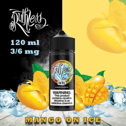 RUTHLESS MANGO ON ICE 120ML - Ejuicewarehouse