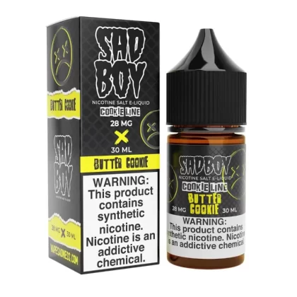 Sadboy Salt Cookie Line Butter Cookie eJuice - Vape Product; Vape Product, Vape Product (48E467)