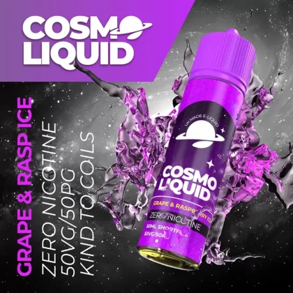 Cosmo Liquid Grape & Raspberry Ice