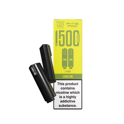 Pyne Pod 2in1 Lemon Lime Prefilled Vape Pods – Pod Salt Edition