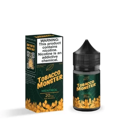 Sale $11.38 – Menthol by Tobacco Monster Salt E-Liquid | Flawless Vape Shop