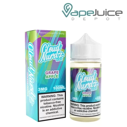 ICED Apple Grape TFN Cloud Nurdz 100ml