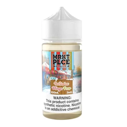 Iced Nectarine Pitaya Pear | MRKT PLCE | 100mL - 0MG