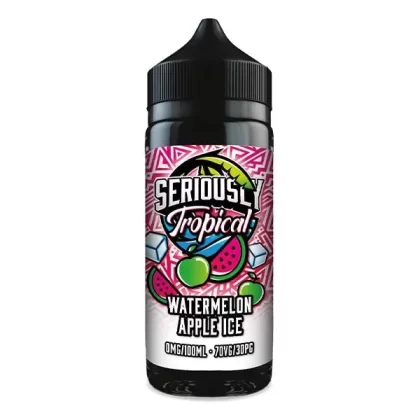 DOOZY SERIOUSLY TROPICAL WATERMELON APPLE ICE 100ML SHORTFILL E-LIQUID