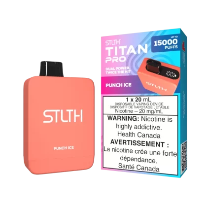 STLTH TITAN PRO - Punch Ice - 20 mg/mL (wholeseller) - Excise ON, 20 mg/mL - ON (F6560D)
