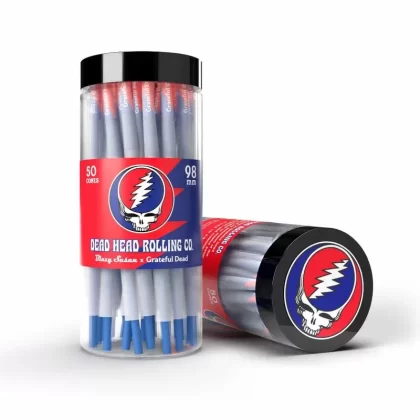 Blazy Susan Grateful Dead Pre-Rolled Cones – 98mm – 50ct