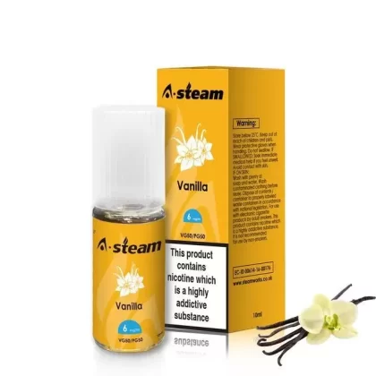 Vanilla 50/50 Eliquid 10ml by Steam