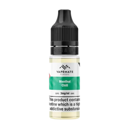 Vapemate Classic Menthol Chill 10ml - 12mg - Vape Product