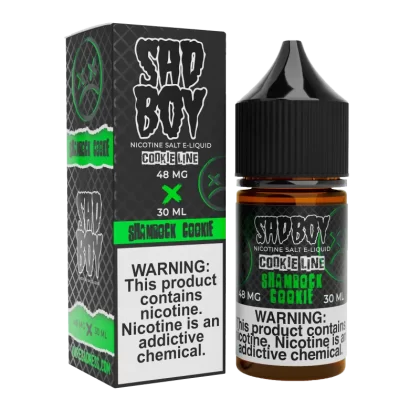 Sadboy Salts Shamrock Cookie 30ml Nic Salt Vape Juice - Eightvape
