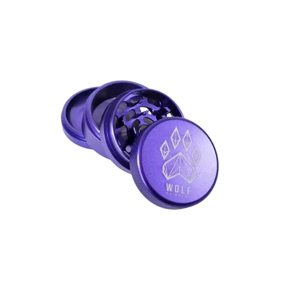 Wolf Grinder 4pc – Purple - Ejuicewarehouse