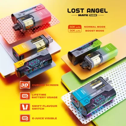 Lost Angel MATE 50K Disposable Device KIT – 50000 Puffs