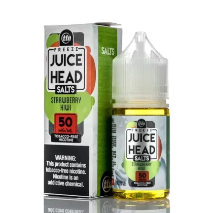 Juice Head TFN Salts Strawberry Kiwi Freeze 30ml - Ejuicewarehouse
