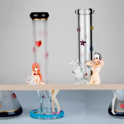 12″ Figure Base Glass Bong