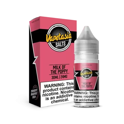 Vapetasia Salt Milk of the Poppy eJuice - Vape Product; Vape Product, Vape Product (DE56F7)