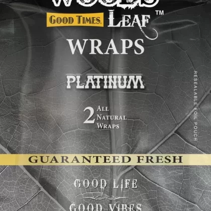 Sweet Woods Platinum Unsweet Leaf Wraps