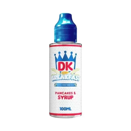 PANCAKES & SYRUP E LIQUID BY DONUT KING 100ML 70VG