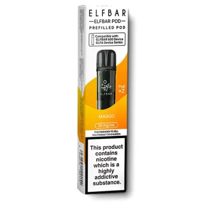Mango Elfbar 600 Prefilled Pods - 20 mg/ml
