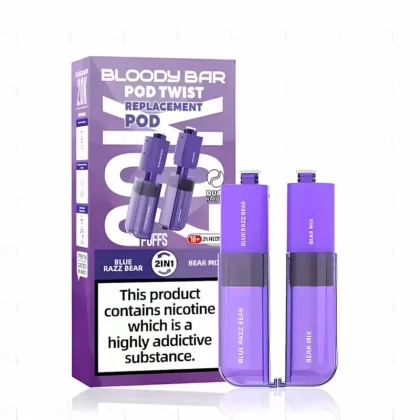 Bloody Bar Pod Twist 20K Prefilled Pods - Blue Razz Ice/ Blueberry Raspberry