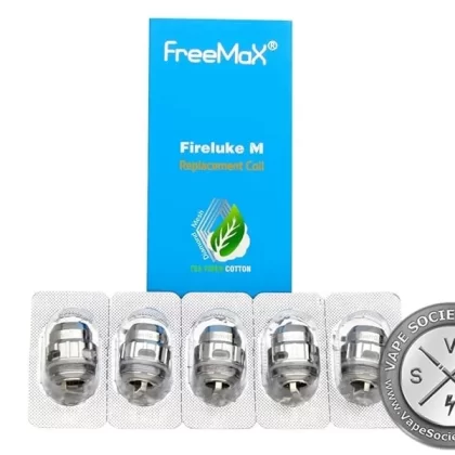 FREEMAX Fireluke M Replacement Coils with Tea Fiber Cotton (Pack of 5)