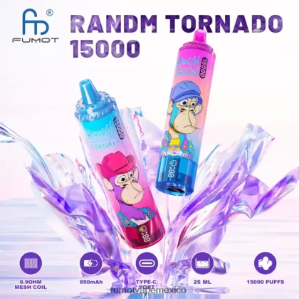Fumot Tornado 15000 vaporizador desechable – 25ml (1 pieza) limonada de fresa y sandía H0XPTX187 Fumot Vape Shop