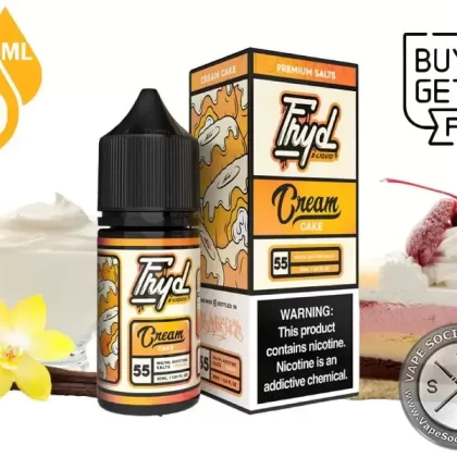Cream Cake FRYD SALTS 30ml - Vape Product, Vape Product