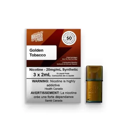 BOOSTED PODS – GOLDEN TOBACCO