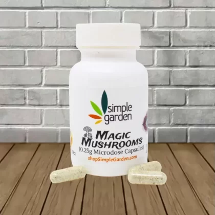 Simple Garden Magic Mushrooms Microdose Capsules 10ct