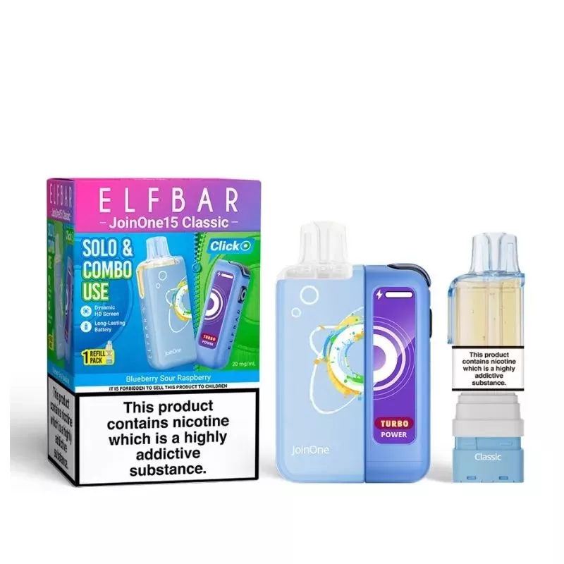 Elf Bar JoinOne15 Classic Pod Kit - Cherry Ice - Image 3