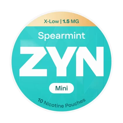 Spearmint Mini ZYN Nicotine Pouches - Vapeshop Co