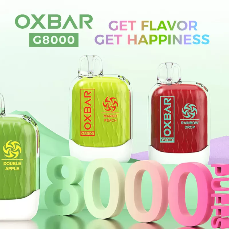 OXBAR G8000 Disposable Device - 8000 Puffs - Mad Blue