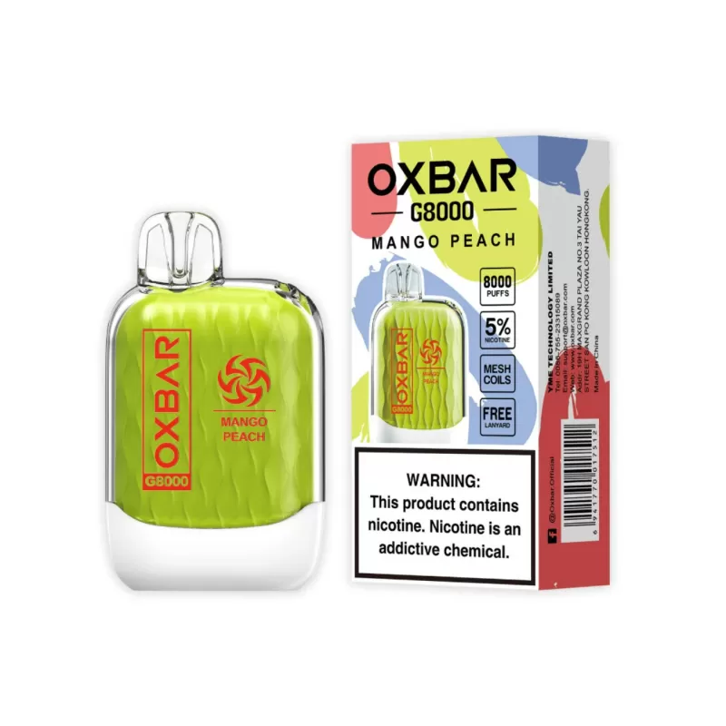 OXBAR G8000 Disposable Device - 8000 Puffs - Mad Blue - Image 3