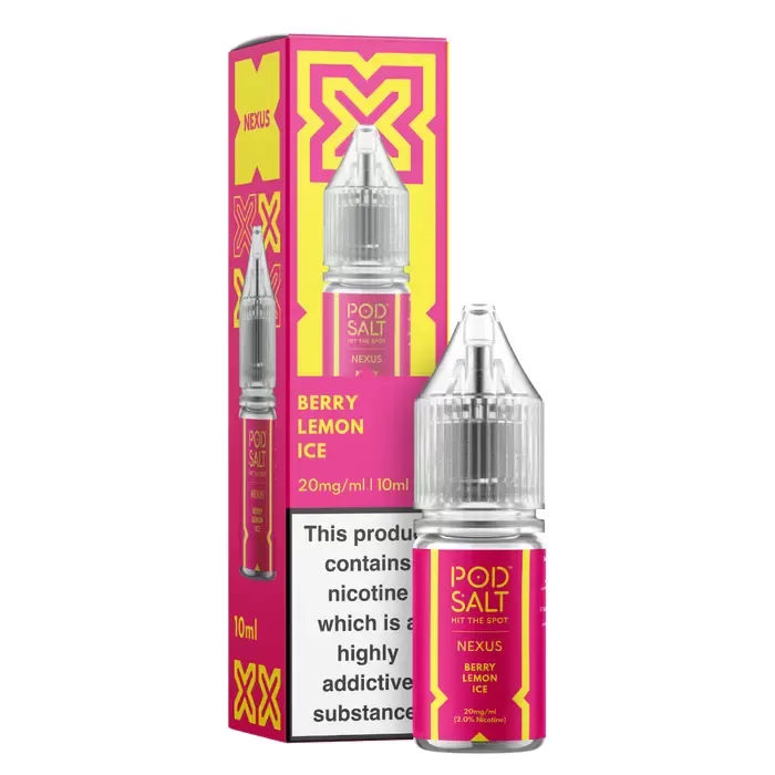 Berry Lemon Ice – Pod Salt Nicotine Salt E Liquid – 10ml – TPD - Vapestorm Co