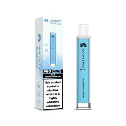 Hayati Pro Mini Blue Sour Raspberry Disposable Vape
