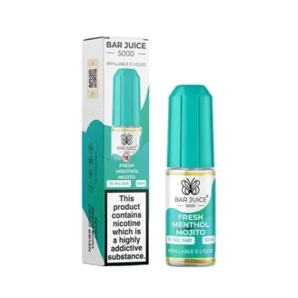 Bar Juice 5000 Fresh Menthol Mojito Nic Salt 10ml