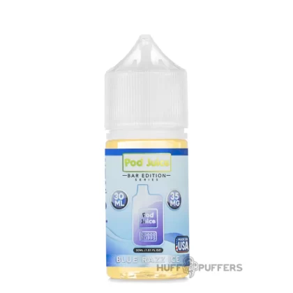 Pod Juice PJ5000 – Blue Razz Ice 30mL - Vape Product, Vape Product