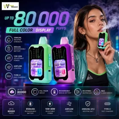 VapeSoul Starlight 80000 Puffs Disposable Vape - Vapewizarddxb