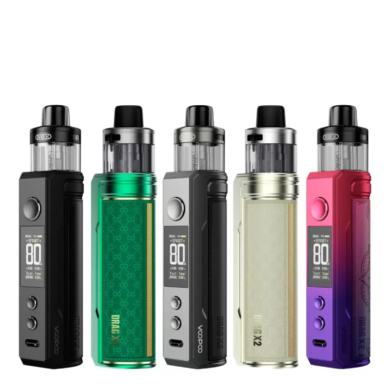VOOPOO DRAG X2 80W POD KIT - Glow Pink