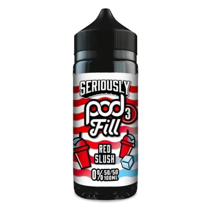 SERIOUSLY POD FILL 3 RED SLUSH SHORTFILL E-LIQUID BY DOOZY