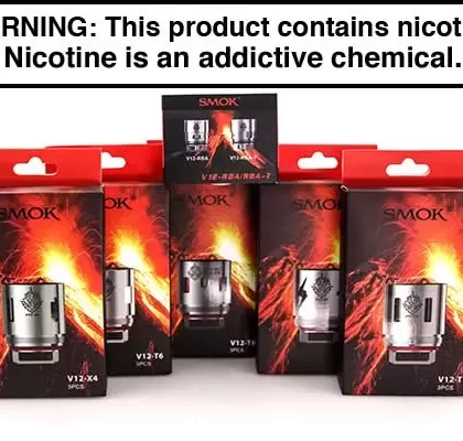 SMOK V12-T12 PRINCE REPLACEMENT COILS (3 PACK)
