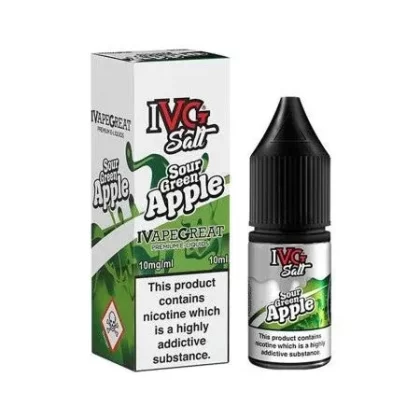 IVG 10ml Nic Salts – Sour Green Apple