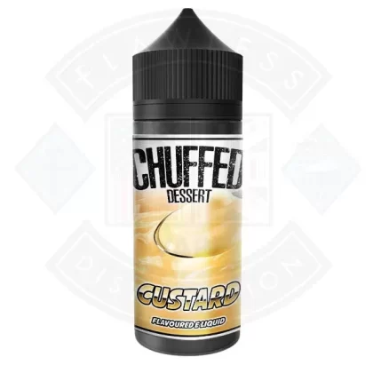 Chuffed Dessert – Custard 0mg 100ml Shortfill E-Liquid - Eliquidsupply