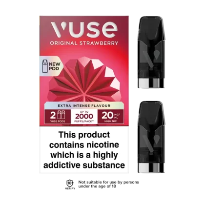 Vuse Pro Pods vPro Original Strawberry - Vapeshop Co
