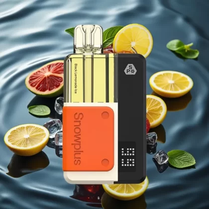 Snowplus Swift 5000 Puffs Black Lemonade Ice Prefilled Pod Kit – 1000mAh Battery, Dual Mesh Atomizer, 65g Lightweight - Bangvapeaustralia